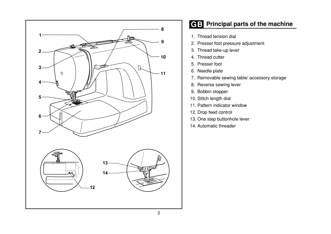 Singer 50T8 E99670, 3116 instruction manual 