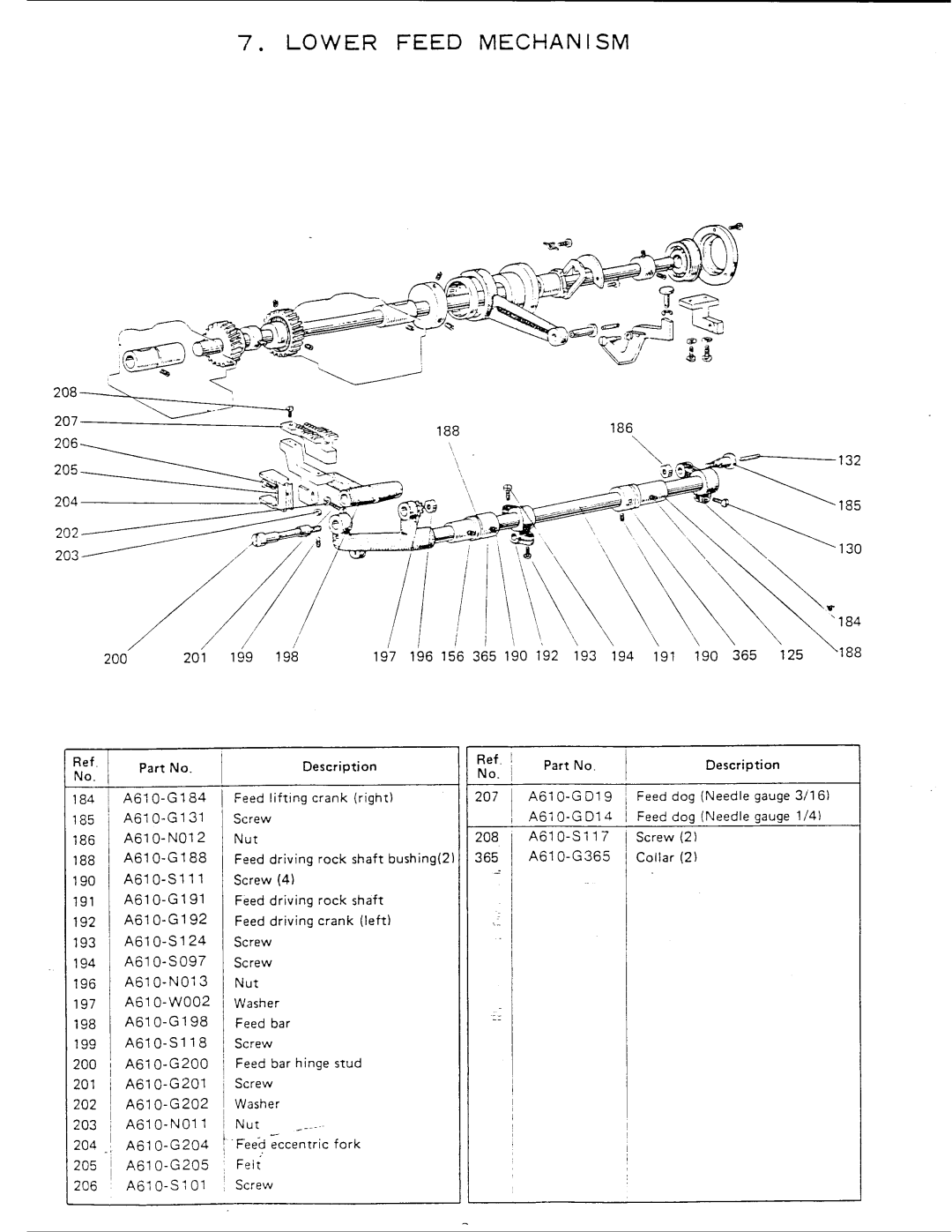 Singer 312 T141 manual 