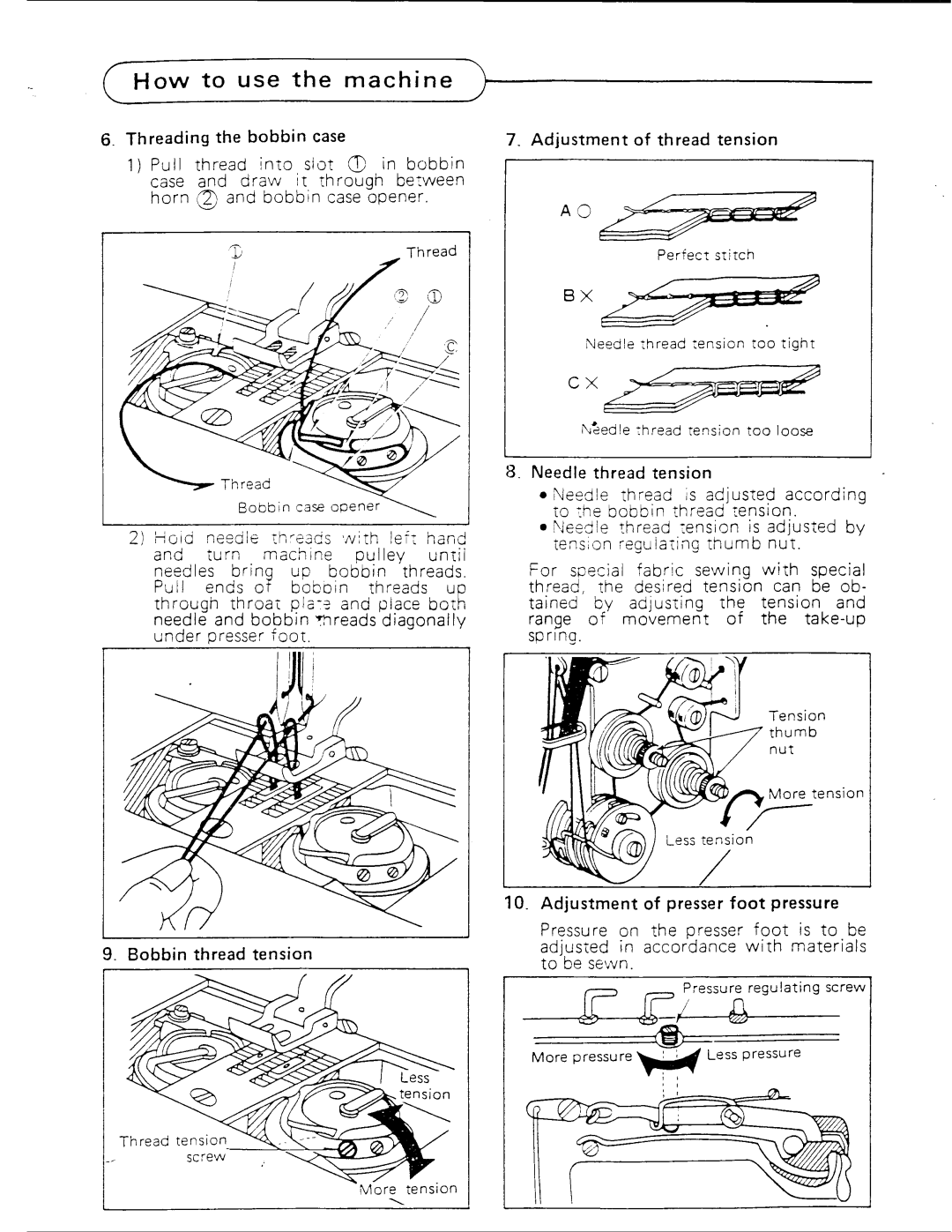 Singer 312 T141 manual 