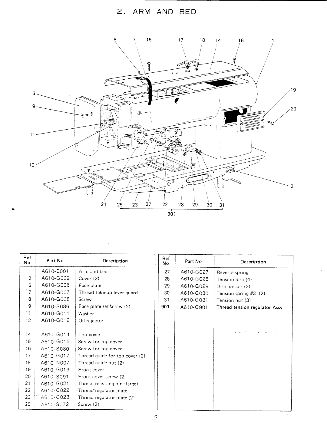 Singer 312 T141 manual 