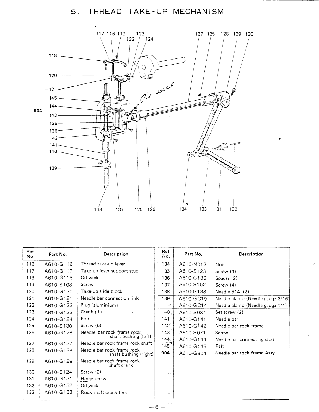 Singer 312 T141 manual 