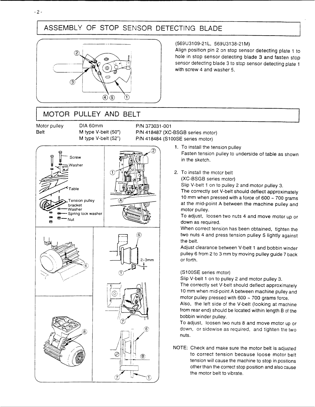 Singer 3200, 3100 manual 