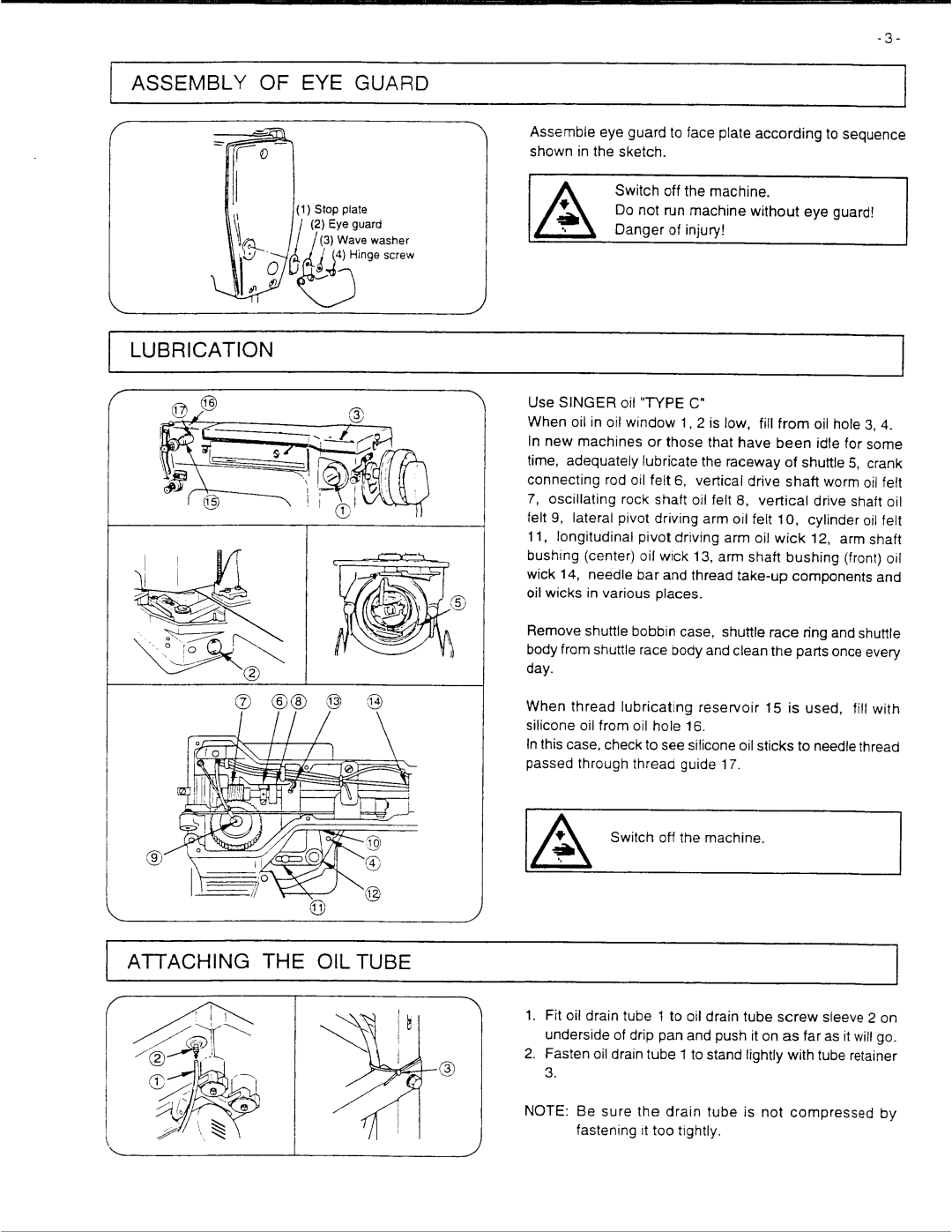 Singer 3100, 3200 manual 