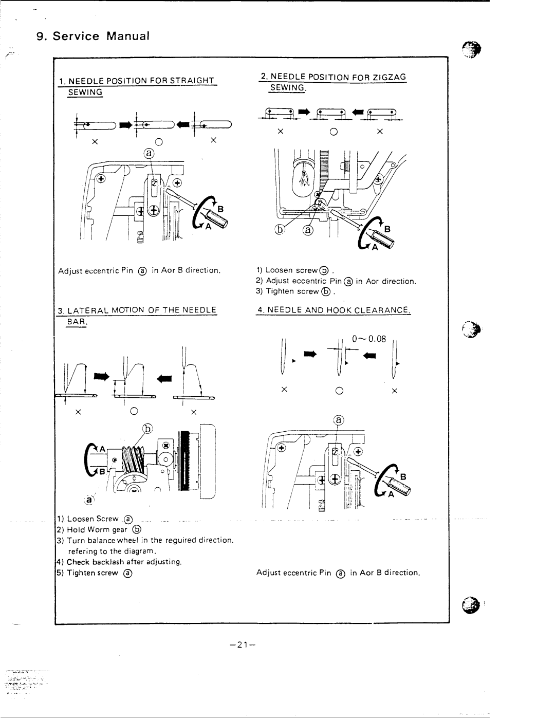 Singer 3207, 3214 manual 