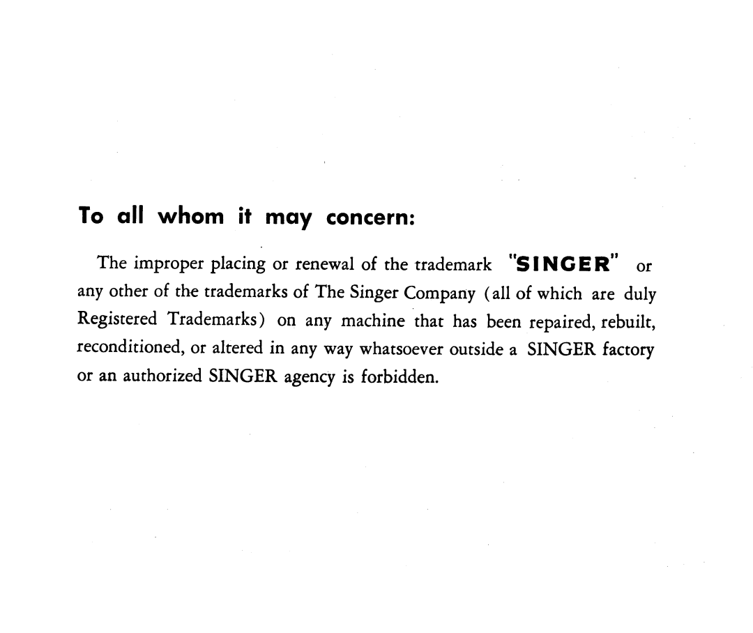 Singer 328 manual 