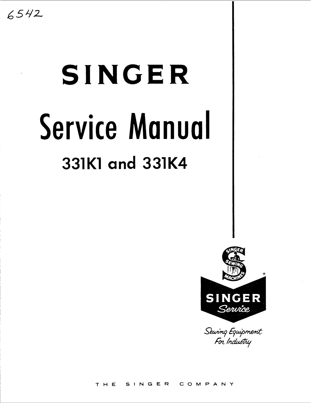 Singer 331K1, 331K4 manual 