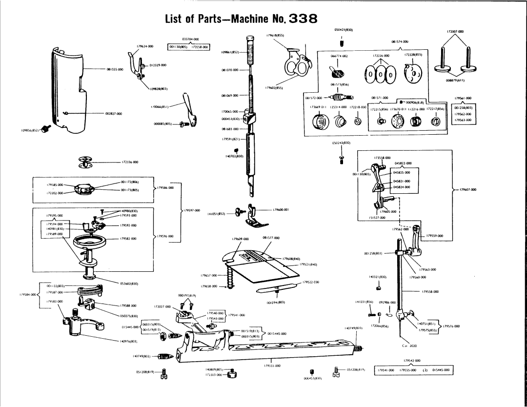 Singer 338 manual 