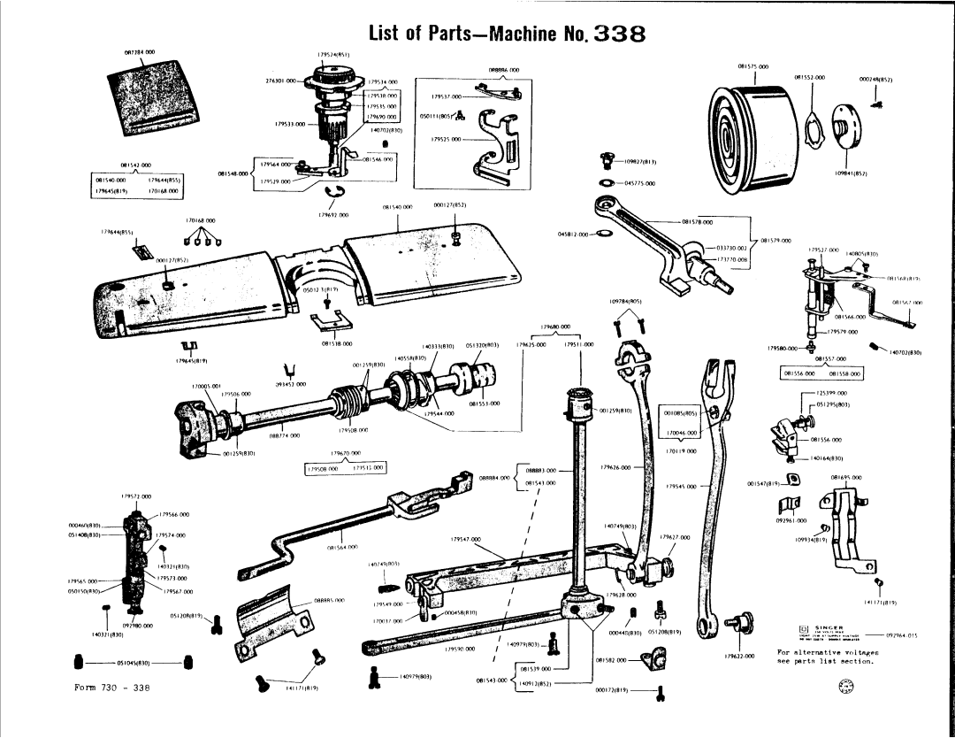 Singer 338 manual 