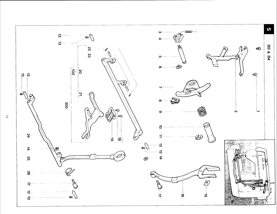 Singer 354 manual 