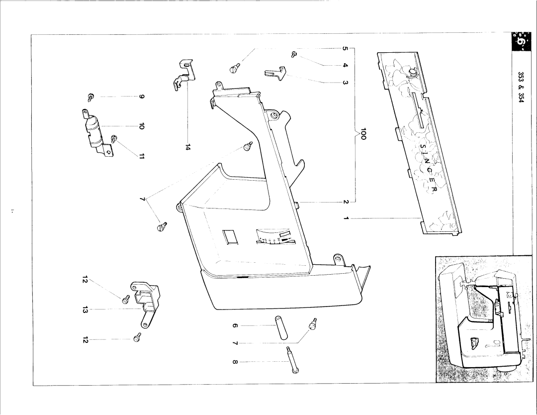 Singer 354 manual 