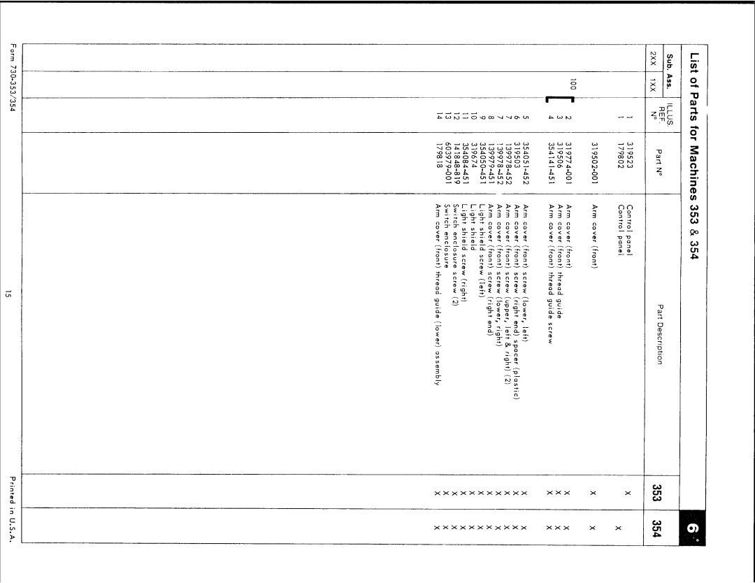 Singer 354 manual 