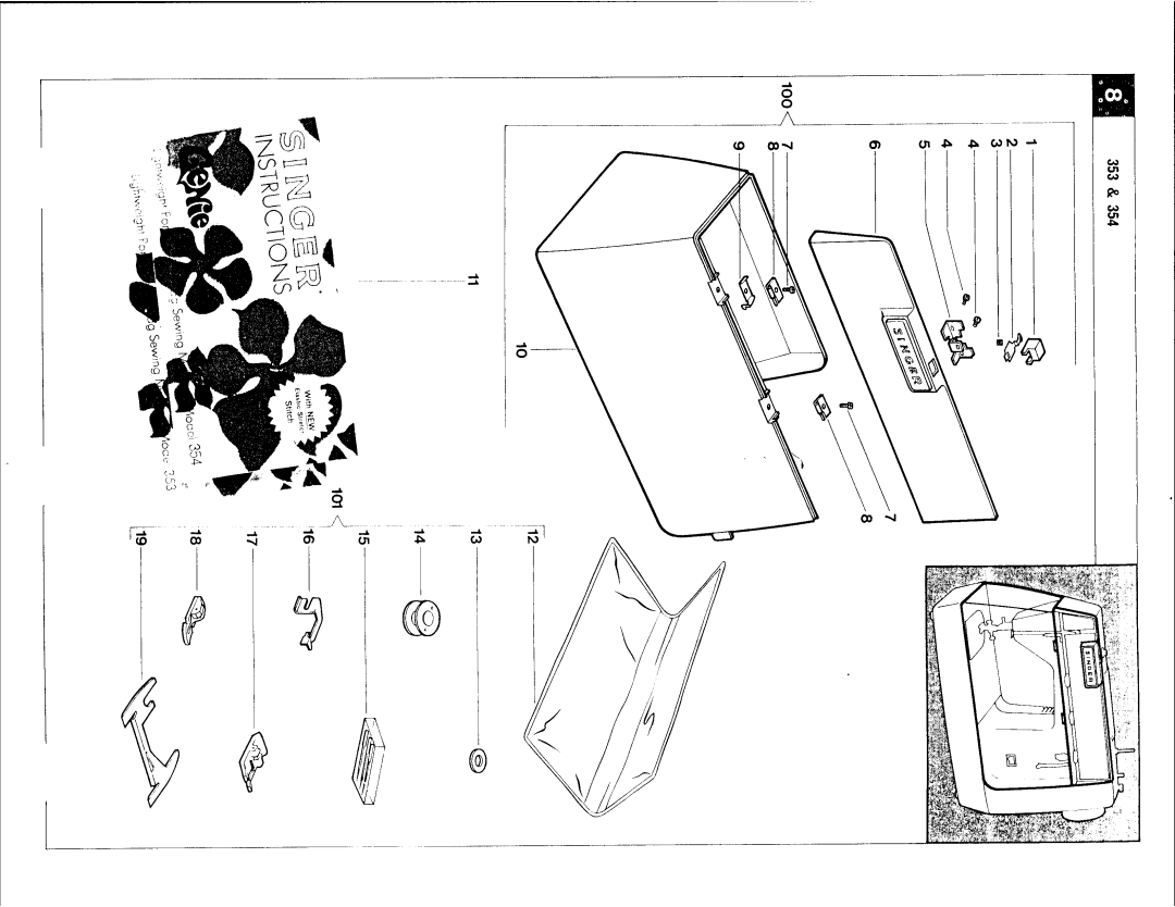 Singer 354 manual 