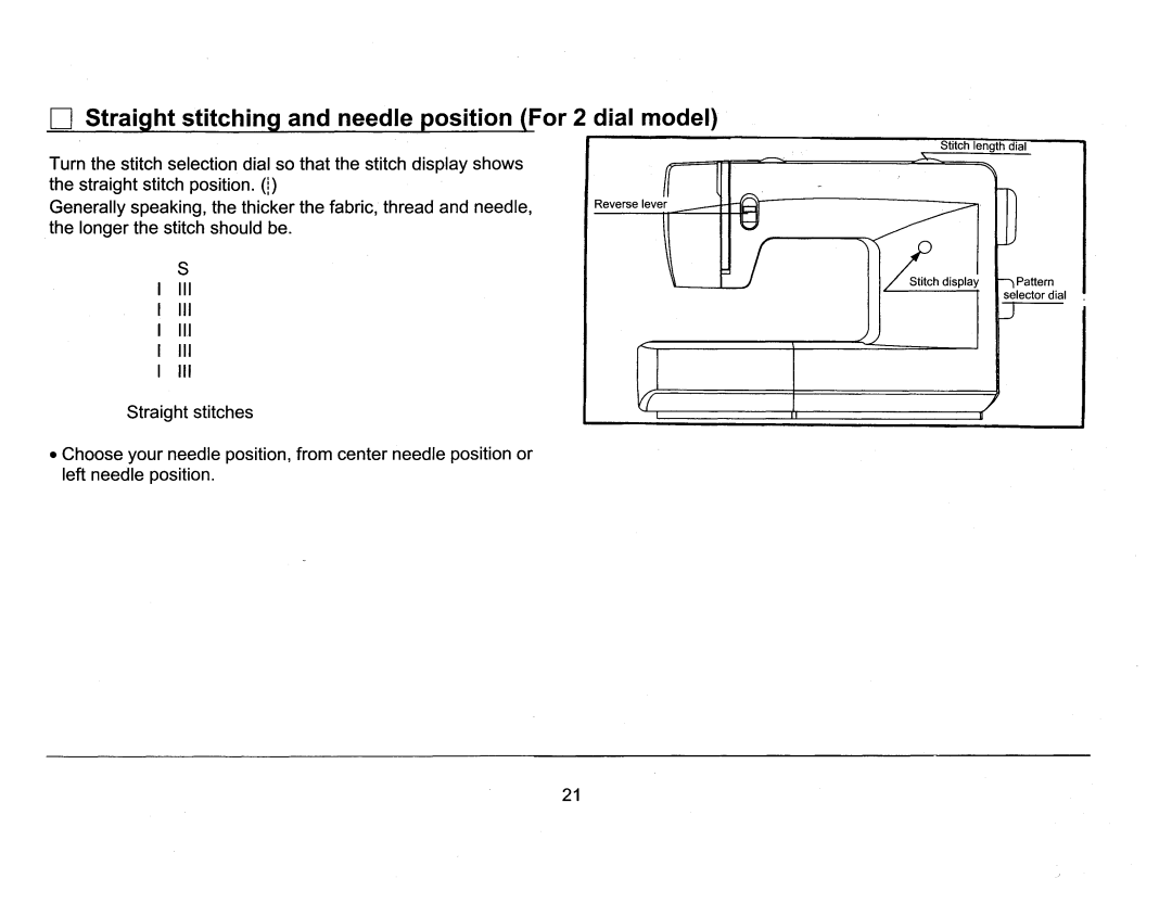 Singer 3709, 3702 manual 