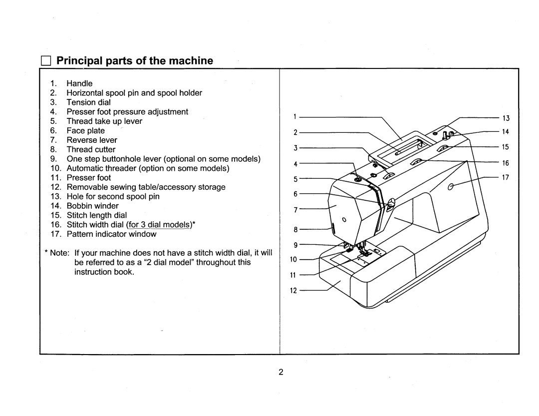 Singer 3702, 3709 manual 