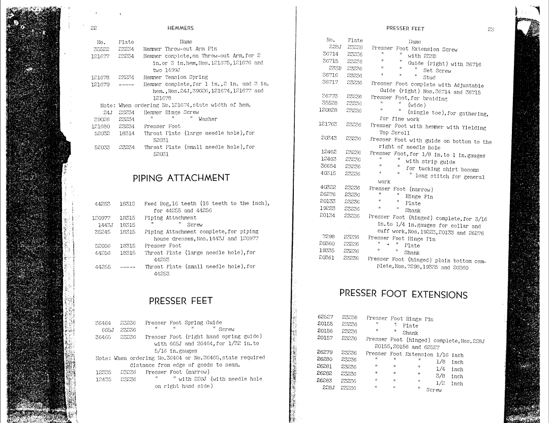 Singer 400W1 manual 
