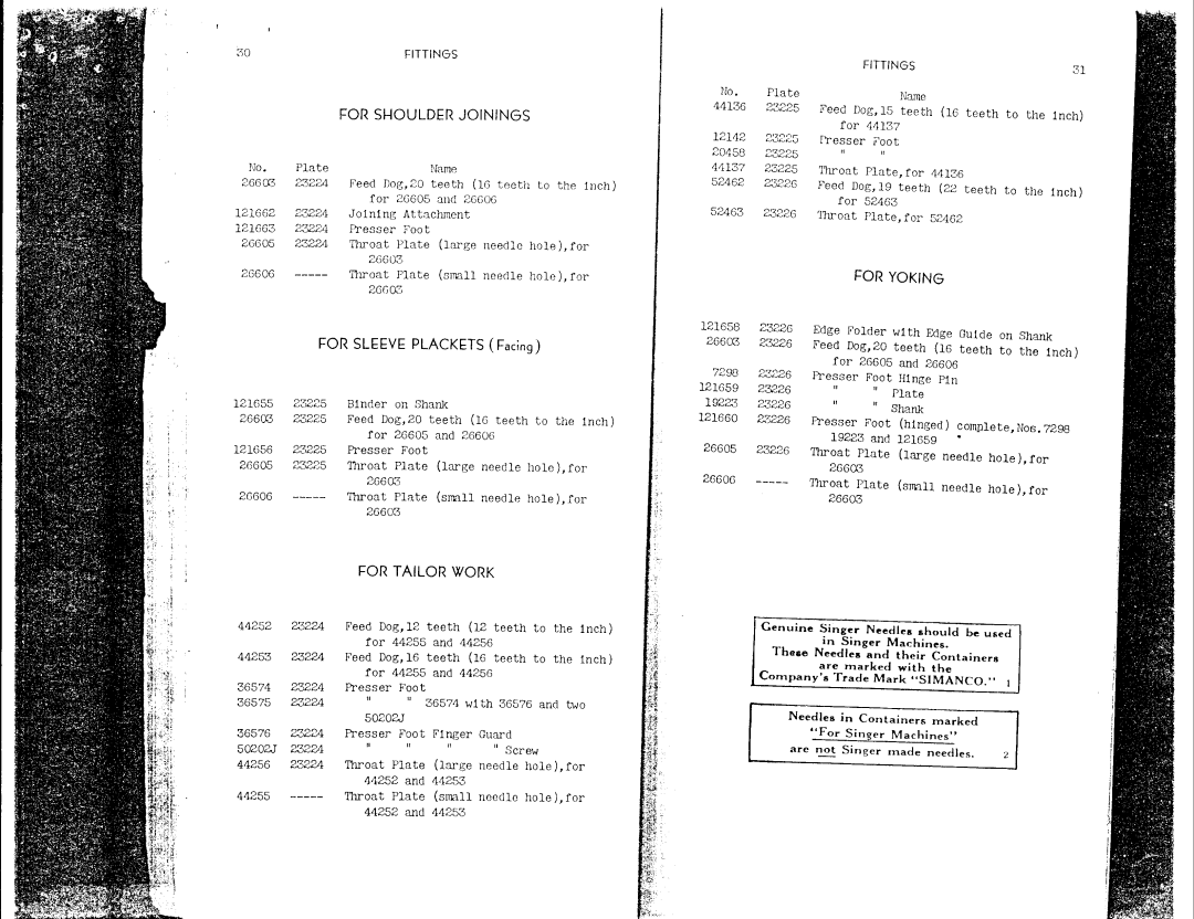 Singer 400W1 manual 