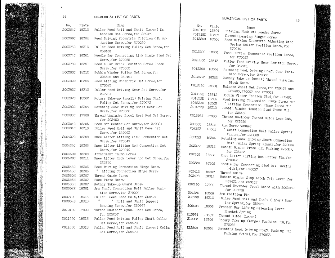 Singer 400W1 manual 