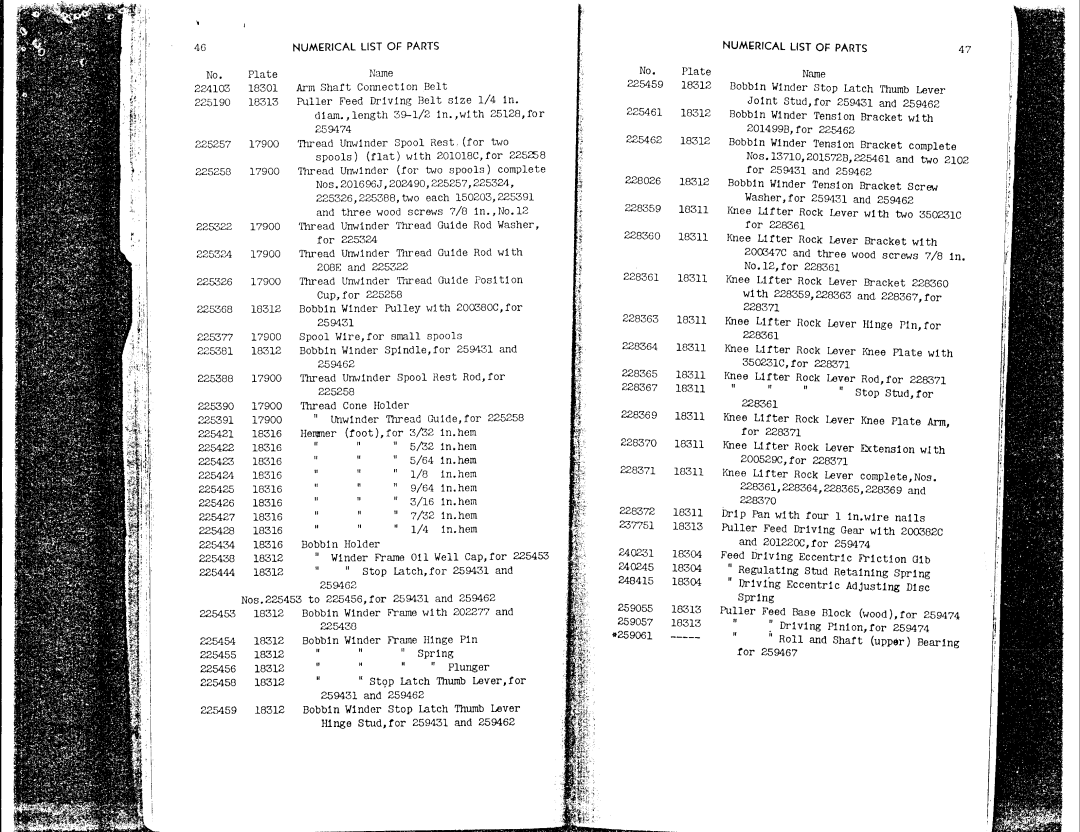Singer 400W1 manual 