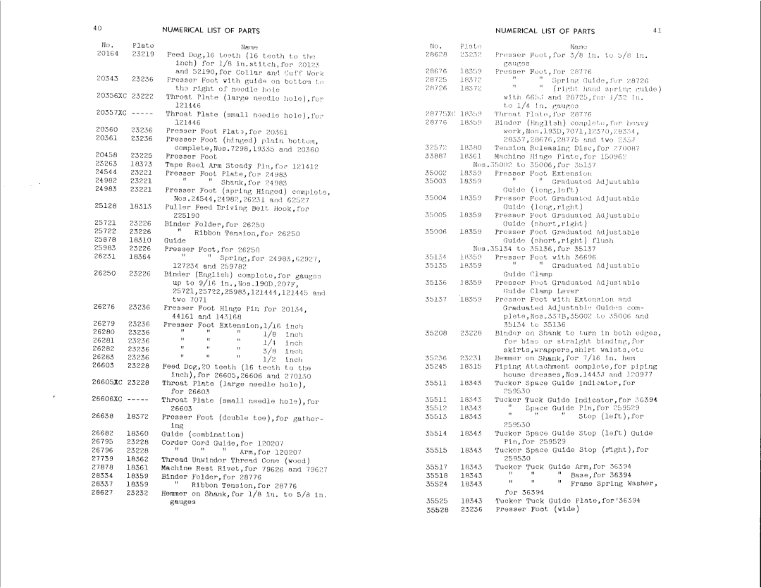 Singer 400W15 manual 