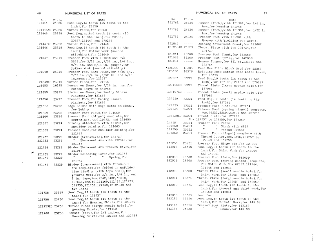 Singer 400W15 manual 