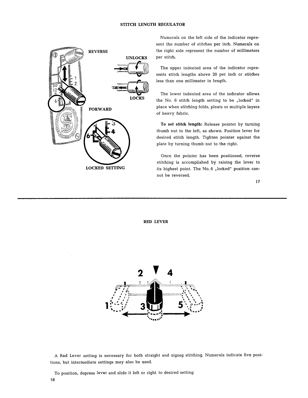 Singer 401 manual 