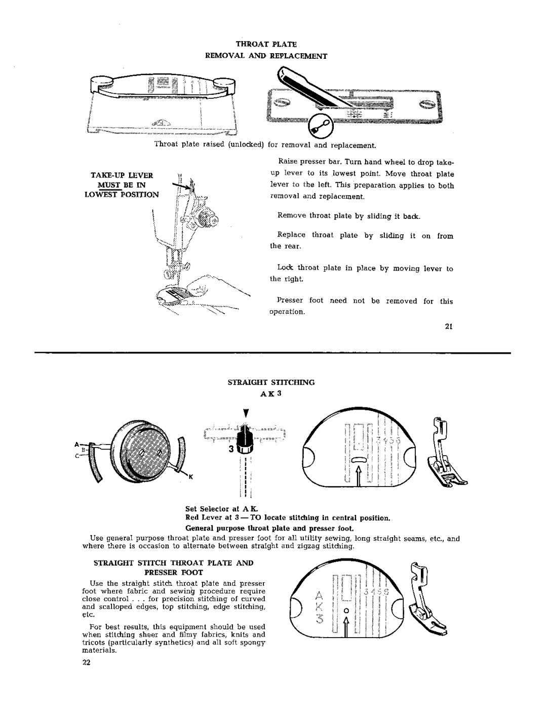 Singer 401 manual 