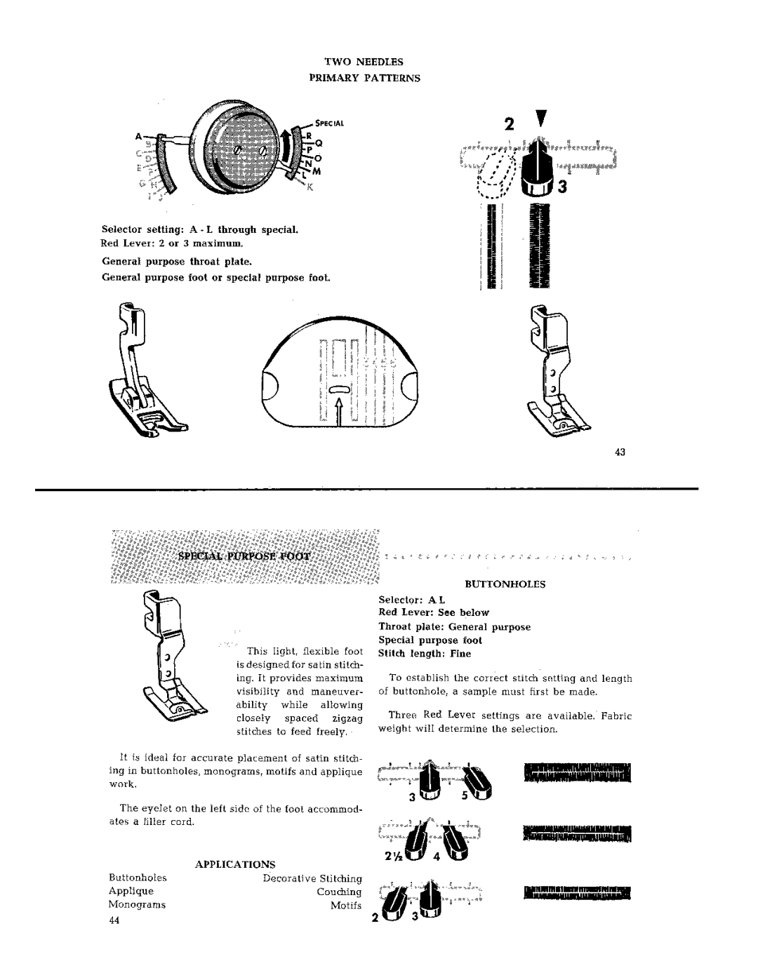 Singer 401 manual 