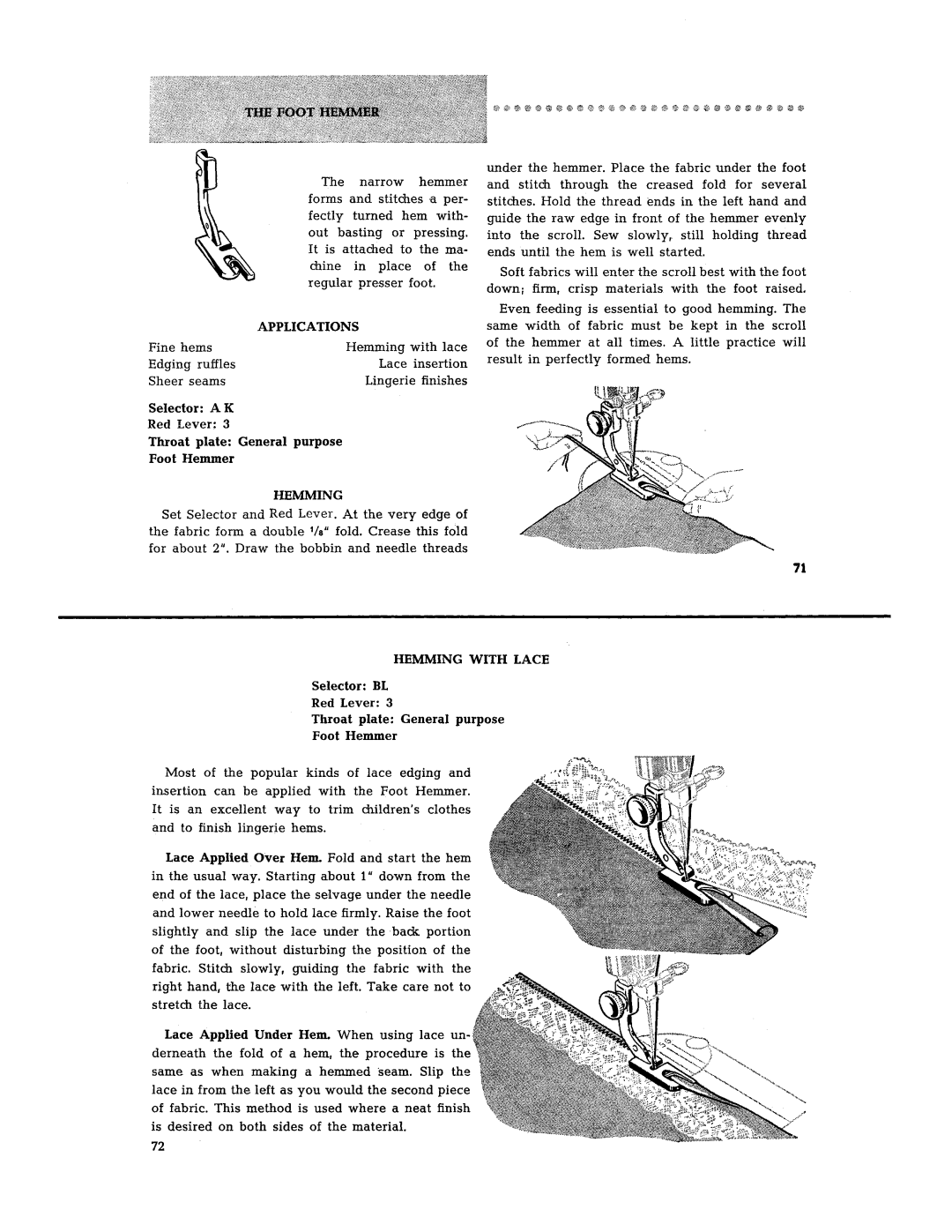 Singer 401 manual 