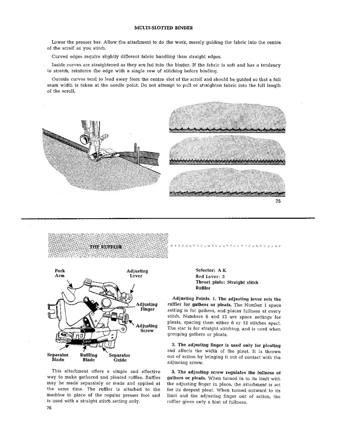 Singer 401 manual 