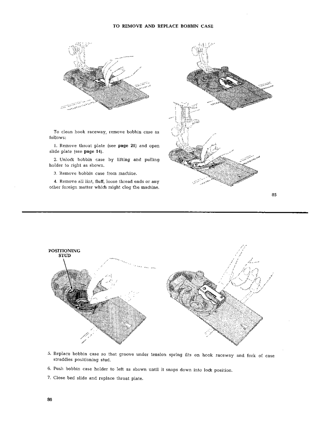 Singer 401 manual 