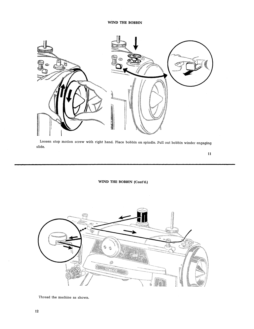 Singer 401 manual 