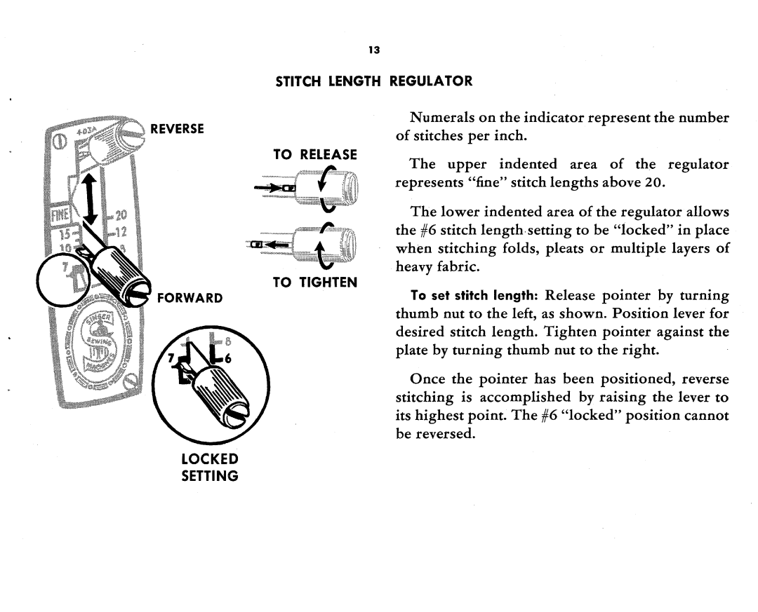 Singer 403 SPECIAL manual 