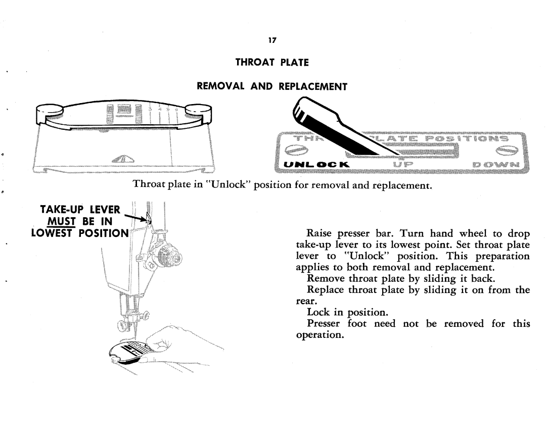 Singer 403 SPECIAL manual 