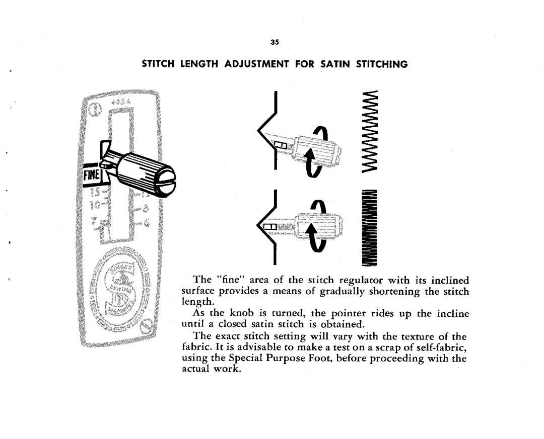 Singer 403 SPECIAL manual 