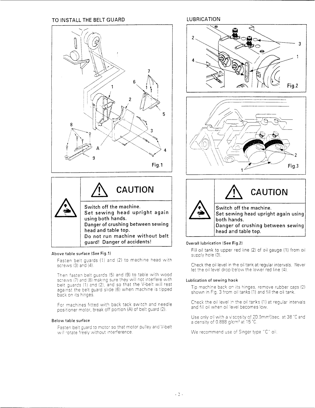 Singer 412U manual 