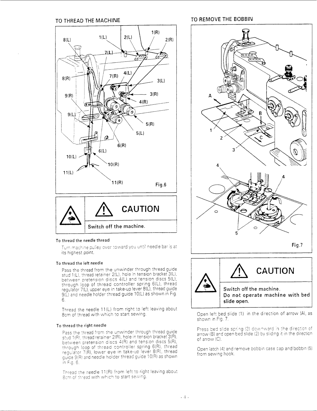 Singer 412U manual 