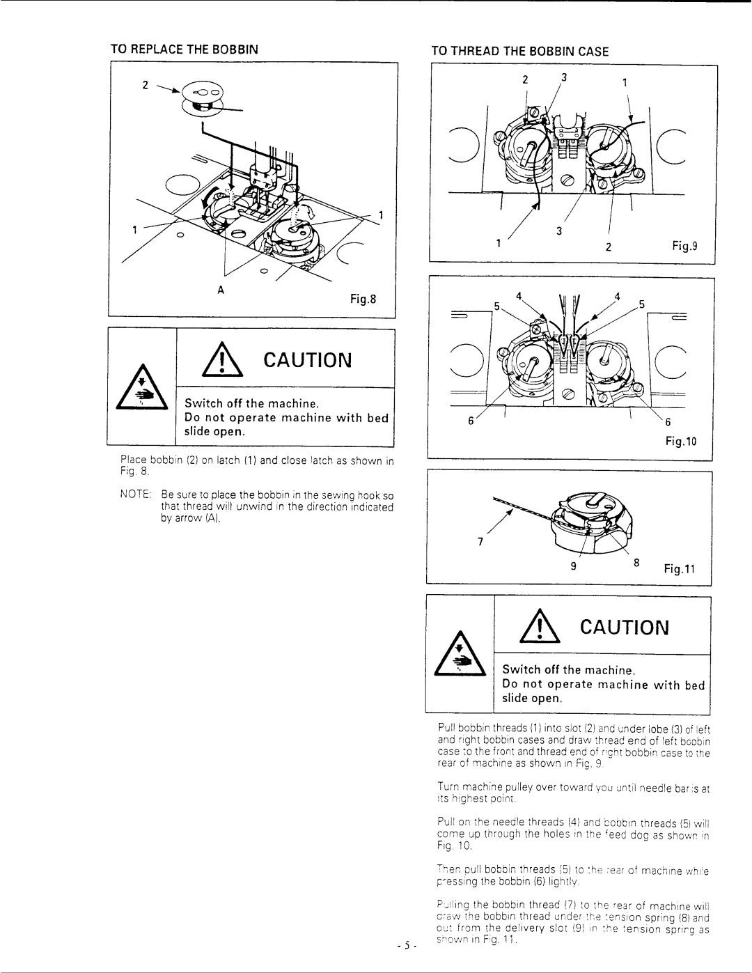 Singer 412U manual 