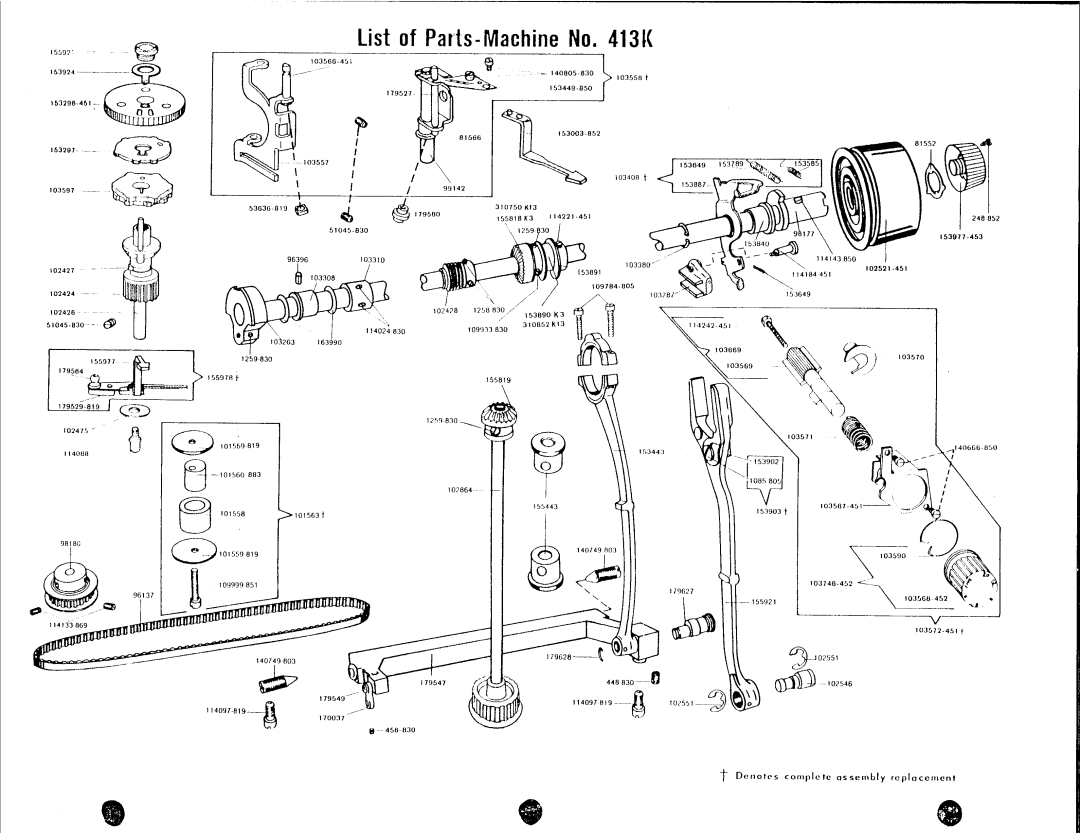 Singer 413K manual 