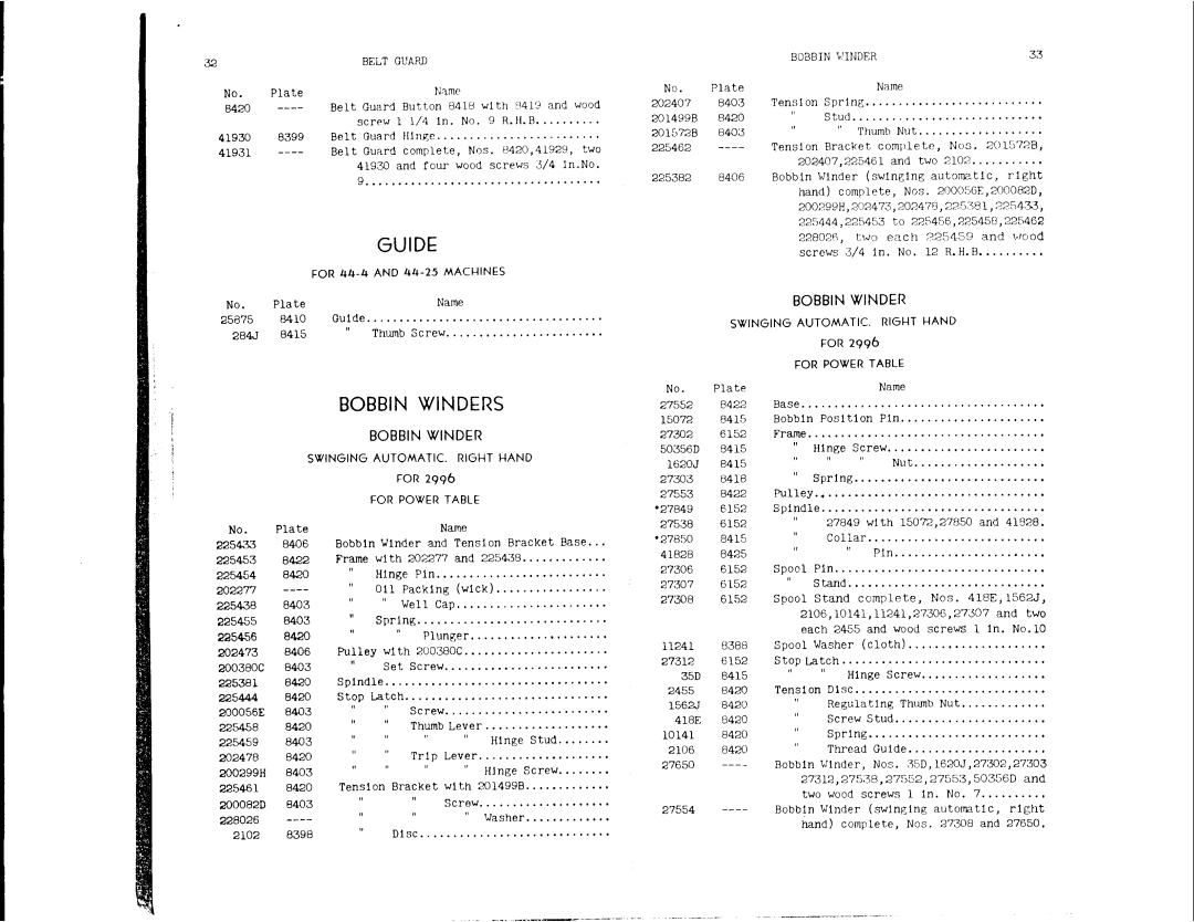 Singer 25, 44-4, 44-7 manual 