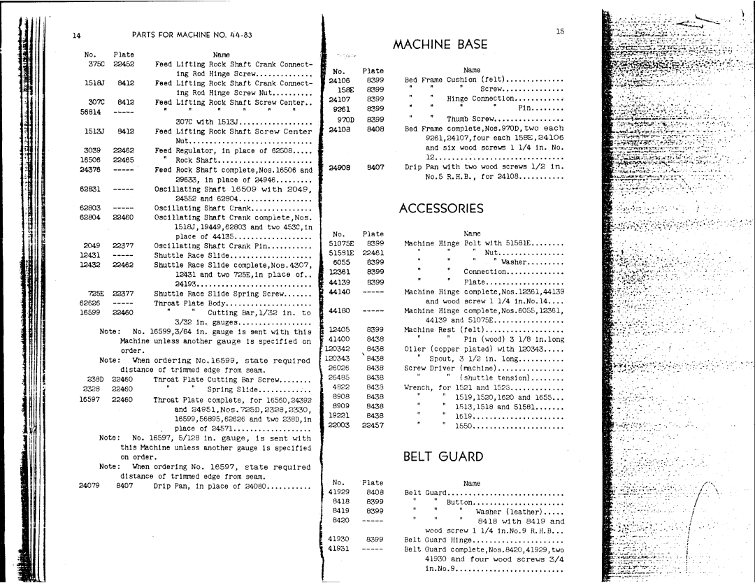 Singer 44-83, 44-81 manual 