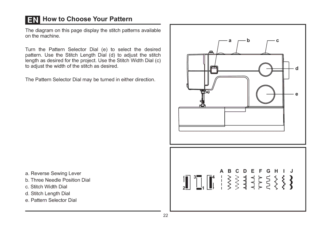 Singer 4411 instruction manual How to Choose Your Pattern 