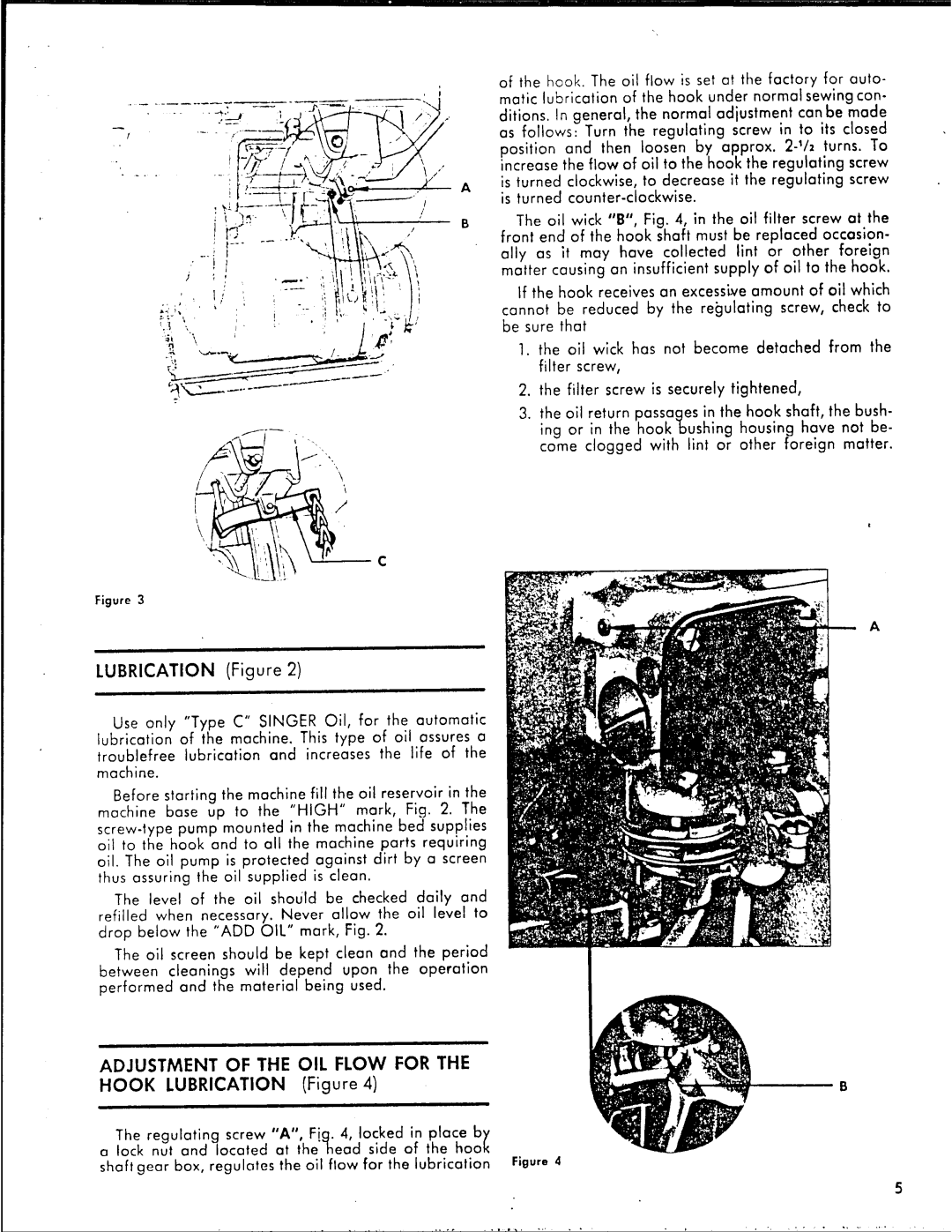 Singer 457 G 117, 457 G 116, 457 G 115 manual 