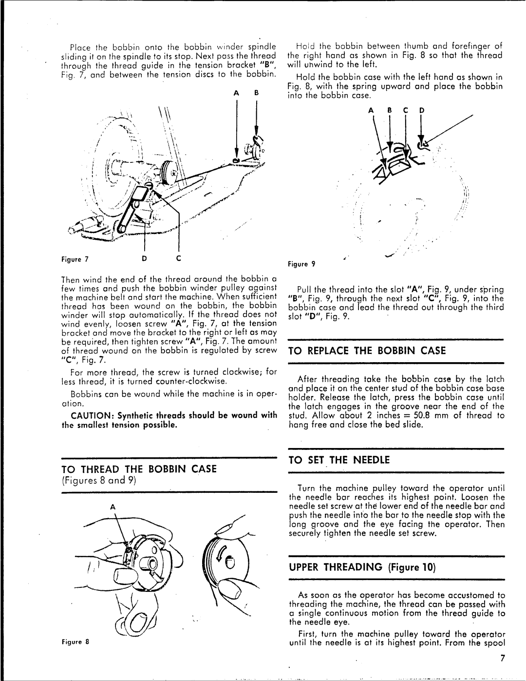 Singer 457 G 116, 457 G 115, 457 G 117 manual 