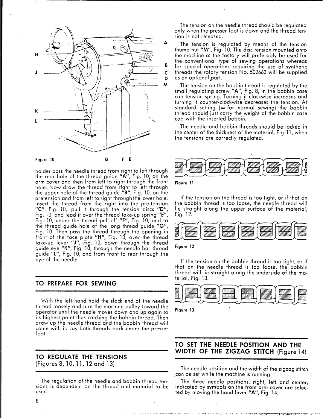 Singer 457 G 115, 457 G 116, 457 G 117 manual 