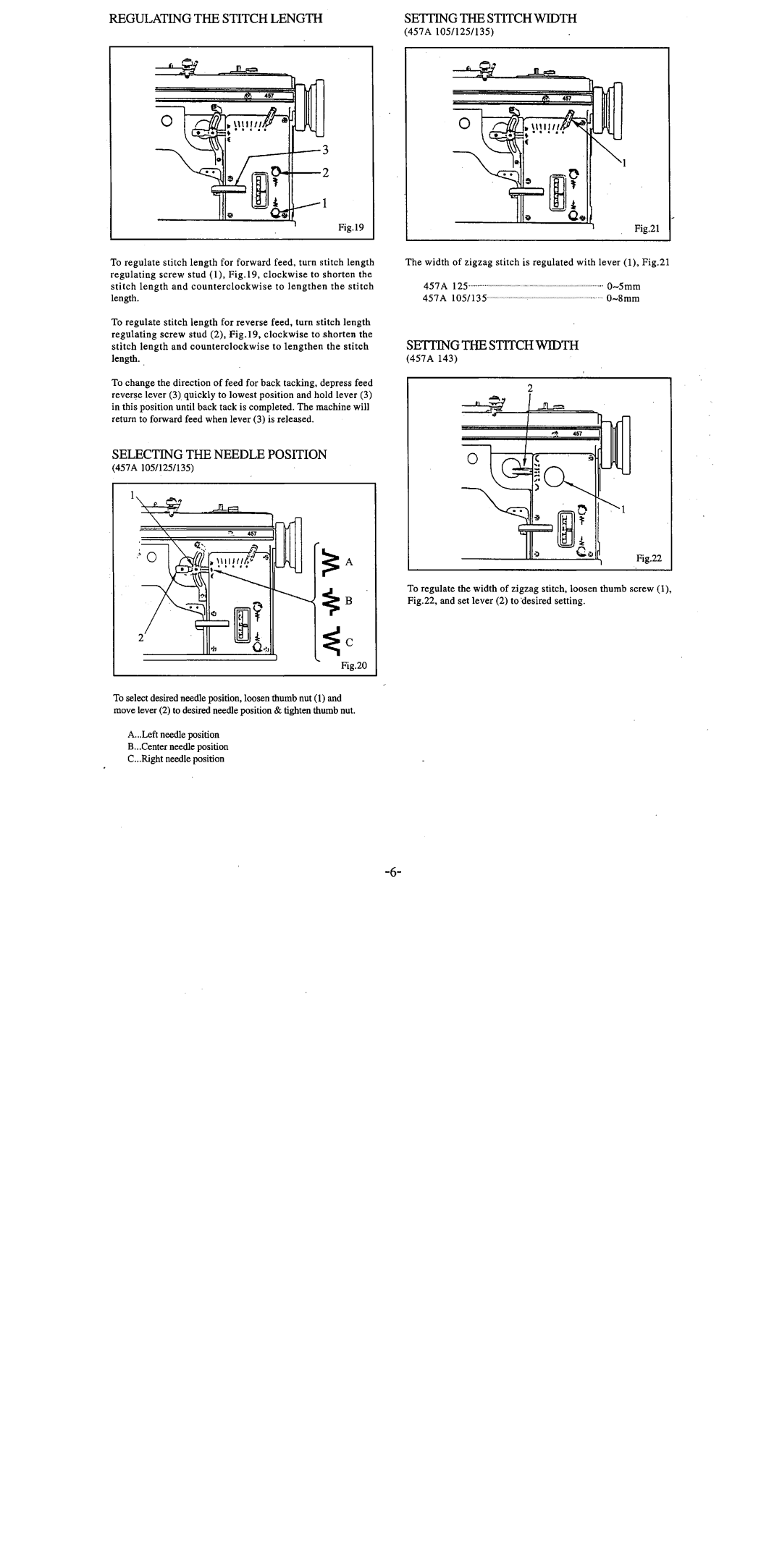 Singer 457A manual 