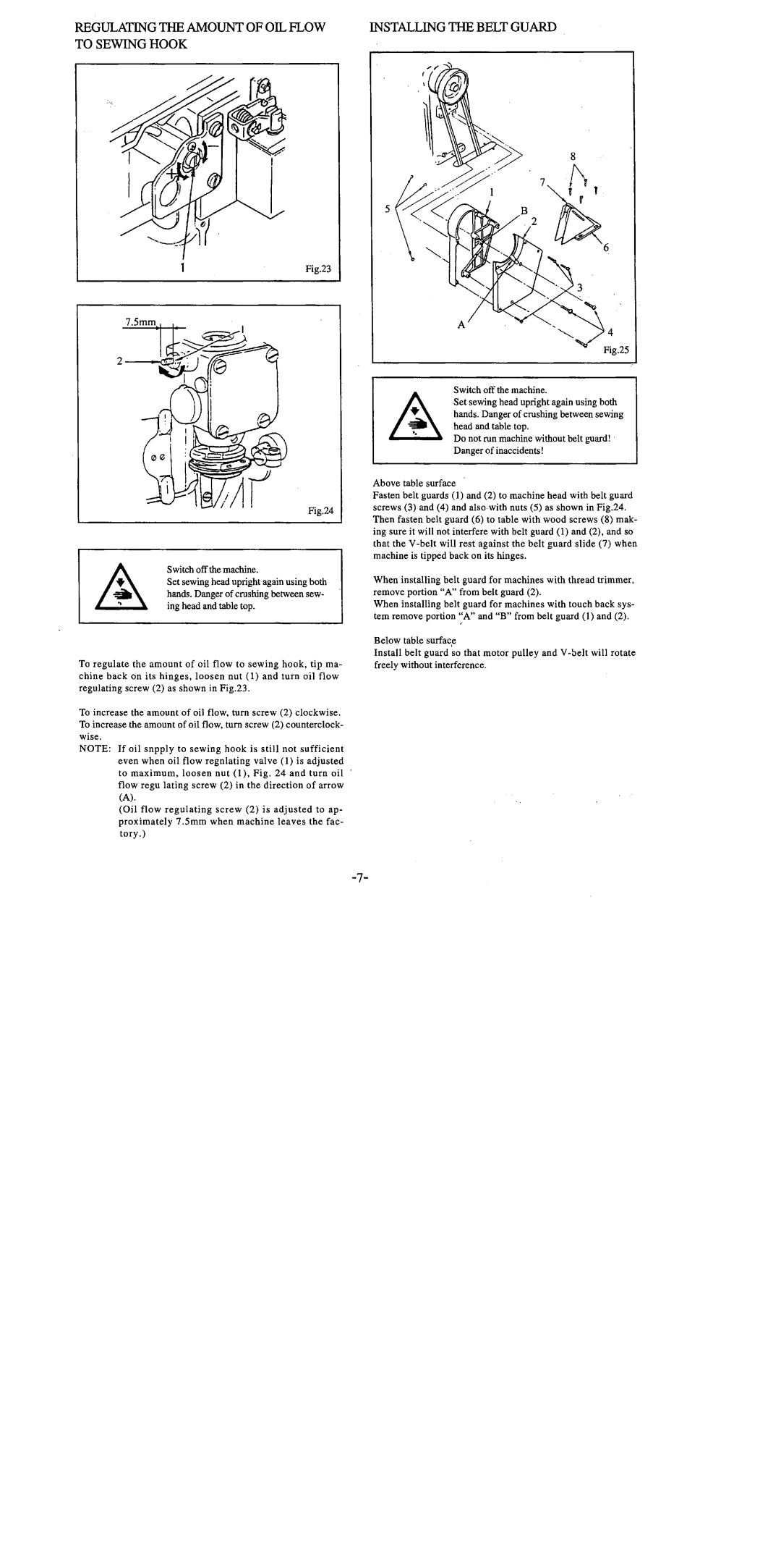 Singer 457A manual 