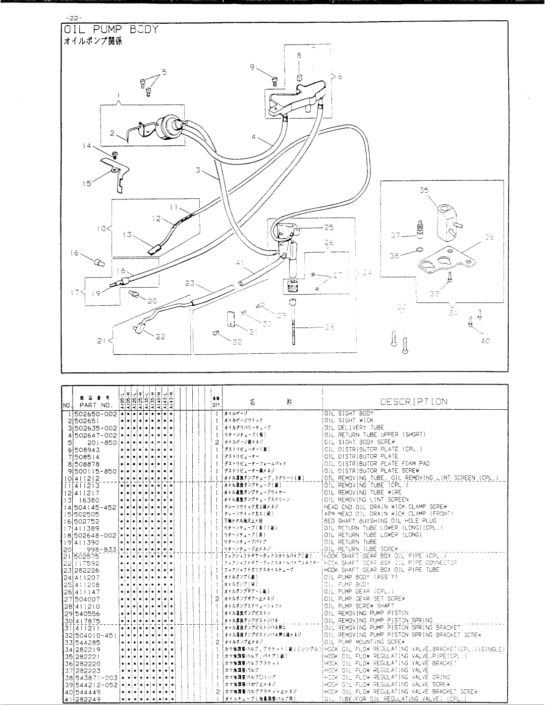 Singer 457A135, 457A125, 457A140, 457A105, 457A143 manual 