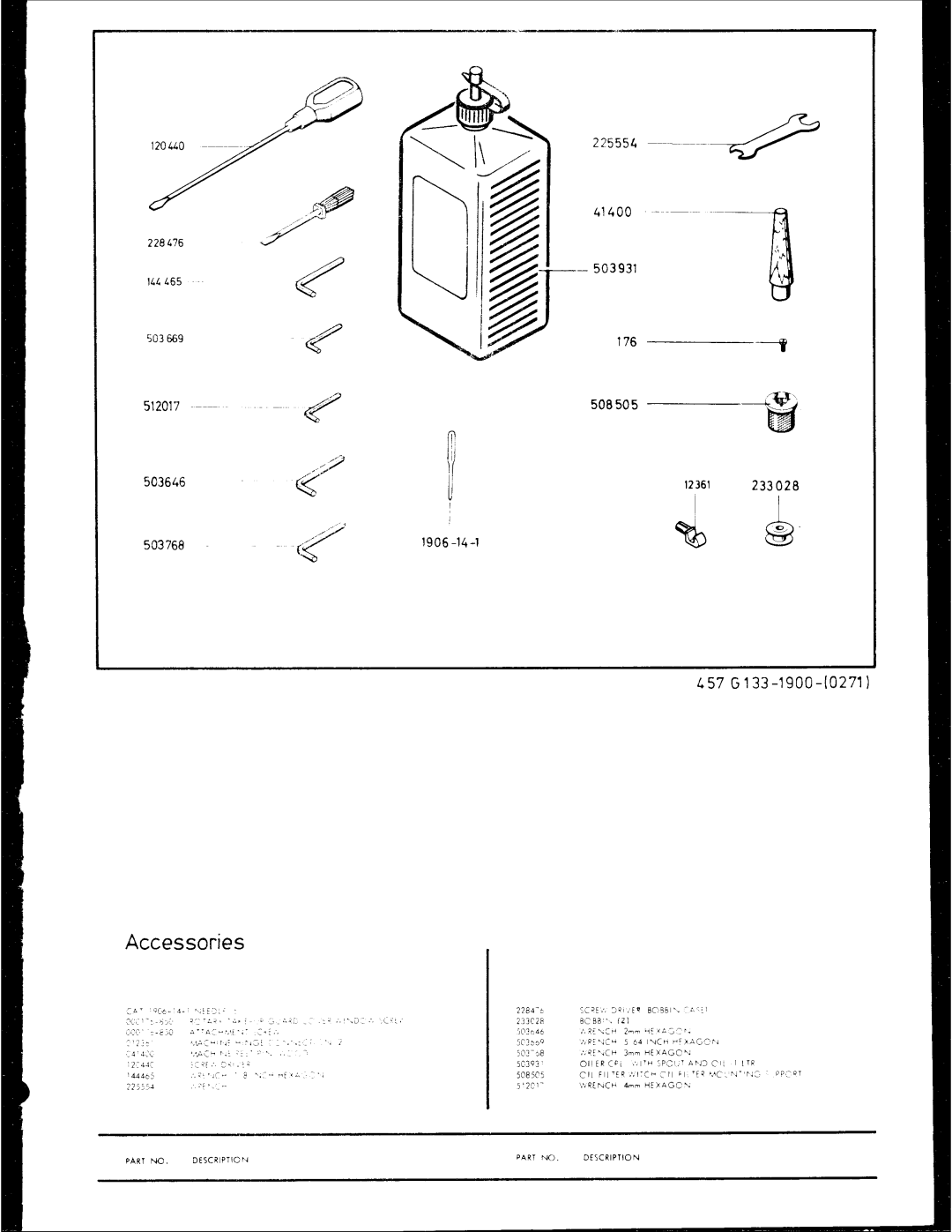 Singer 457G 133 manual 