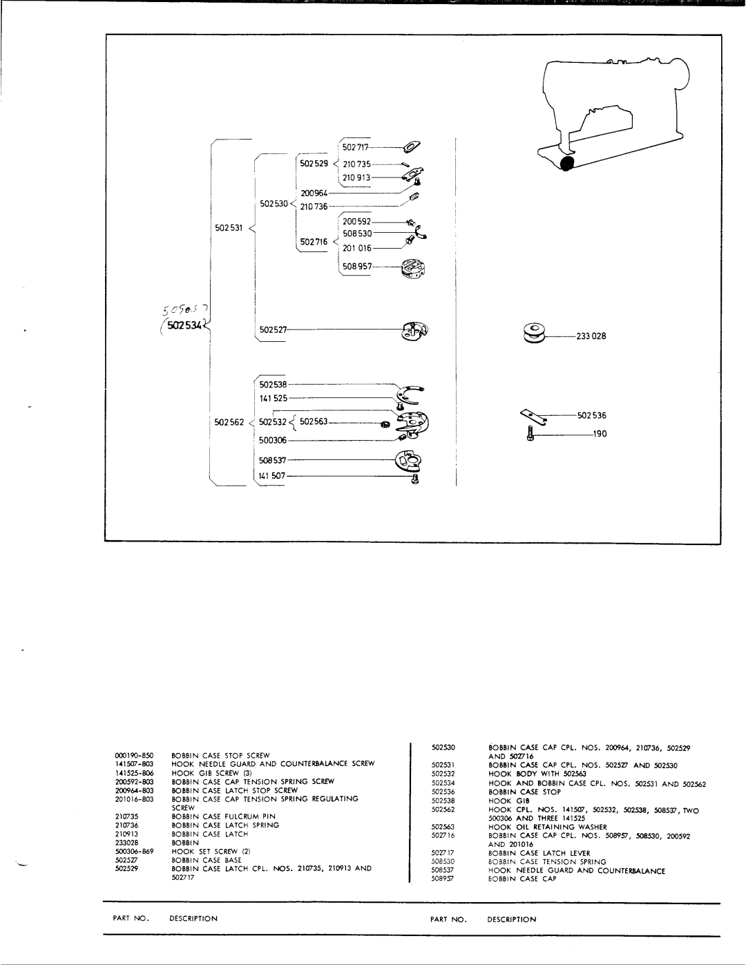 Singer 457G140 manual 