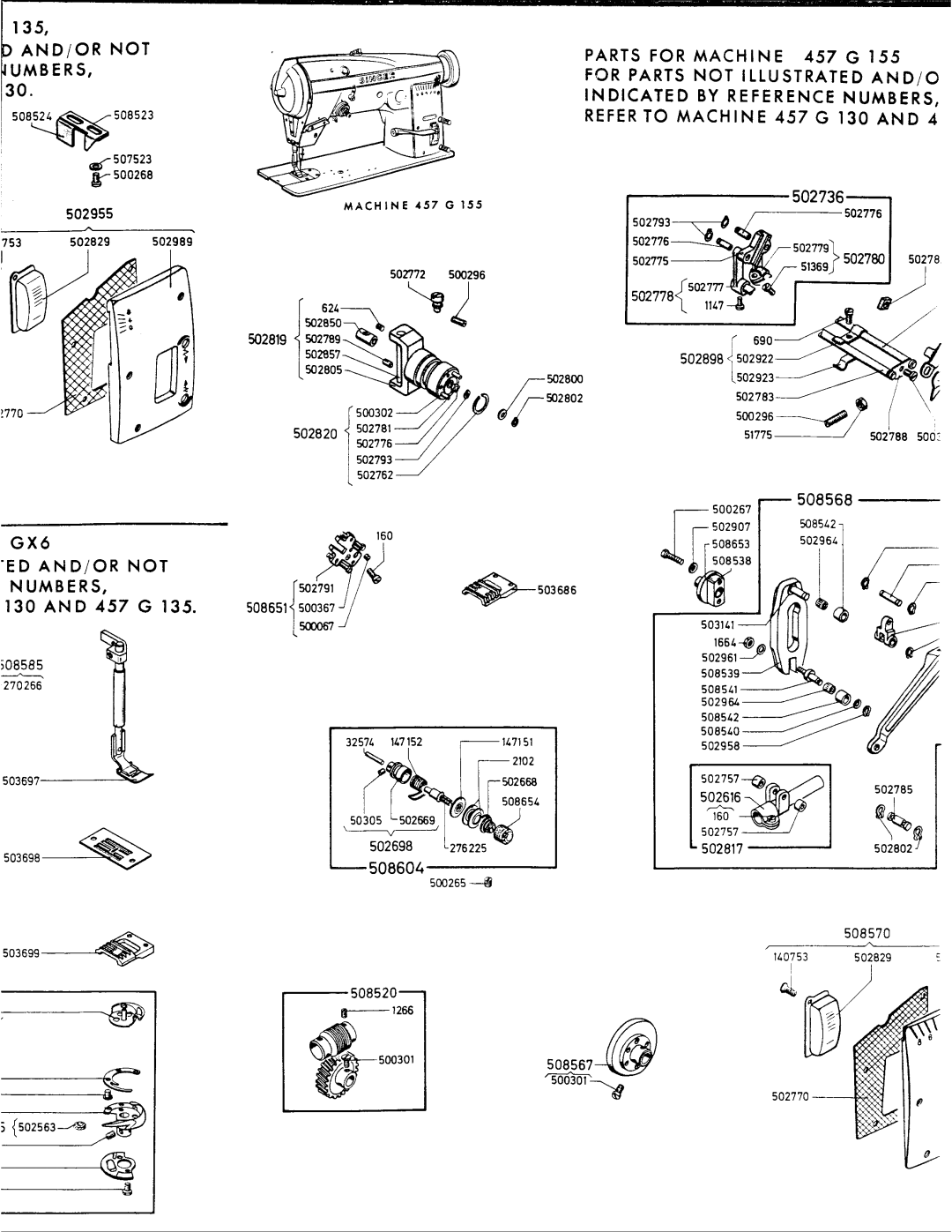 Singer 457G140 manual 